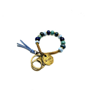 Boho Keychain Bracelet