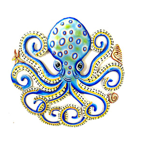 Blue- Yellow Octopus