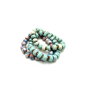 *Rare* Blue Pastels Bracelet Stack