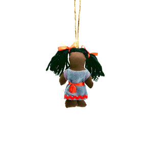 Haitian Doll Ornament
