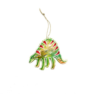 Dinosaur Ornament - Painted