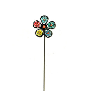 All the Colors Flower Garden Stake