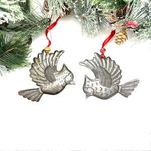Funny Birds Ornament Set