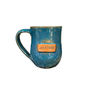 Justice Mug- Rustic Blue