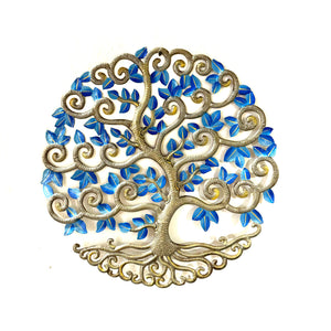 Whimsy Blue Tree of Life