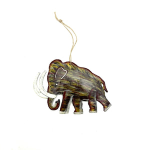 Mammoth Ornament - Painted