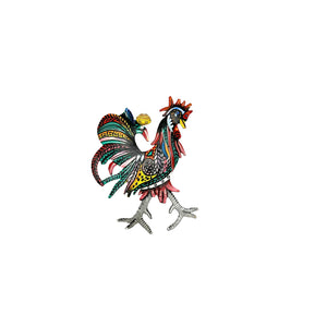 Painted Rooster Ornament
