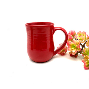 Handmade Mug - Wine Red