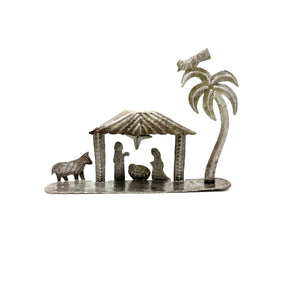 Single Palm Nativity