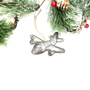 Whimsy Airplane Ornament