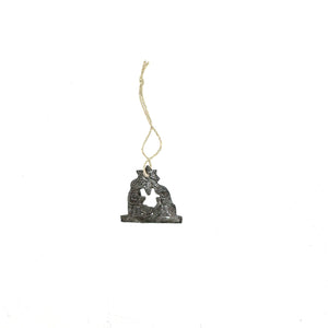 World’s Smallest Nativity Ornament- Natural