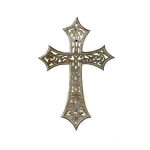 Steel Drum Gothic Cross