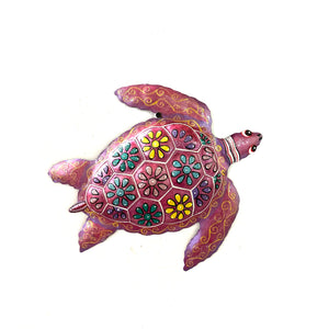 Jewel Tone Sea Turtle - Magenta