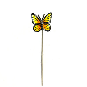 Espwa Yellow Butterfly Garden Stake