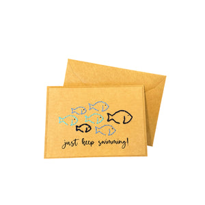 Rosie's Handmade Cards- Just Keep Swimming