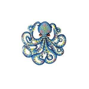 Small Gauyo Octopus- Blue