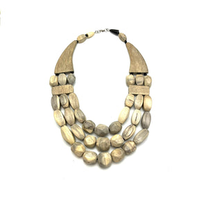 Wooden Tribal Necklace