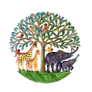 Elephants and Giraffe Tree of Life