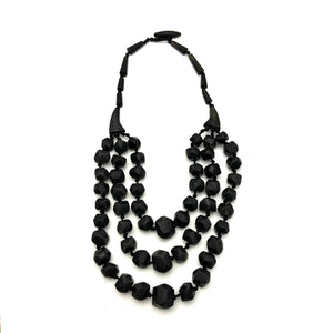 Black Nugget Necklace