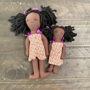 Mother-Daughter Doll Set