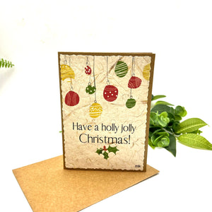 2nd Story Handmade Cards- Holly Jolly Christmas