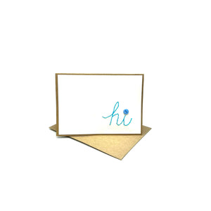 Rosie's Handmade Cards- Hi