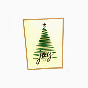 Rosie's Handmade Cards- Joy Tree (Ivory)