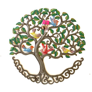 LARGE Tree of Life with Five Birds