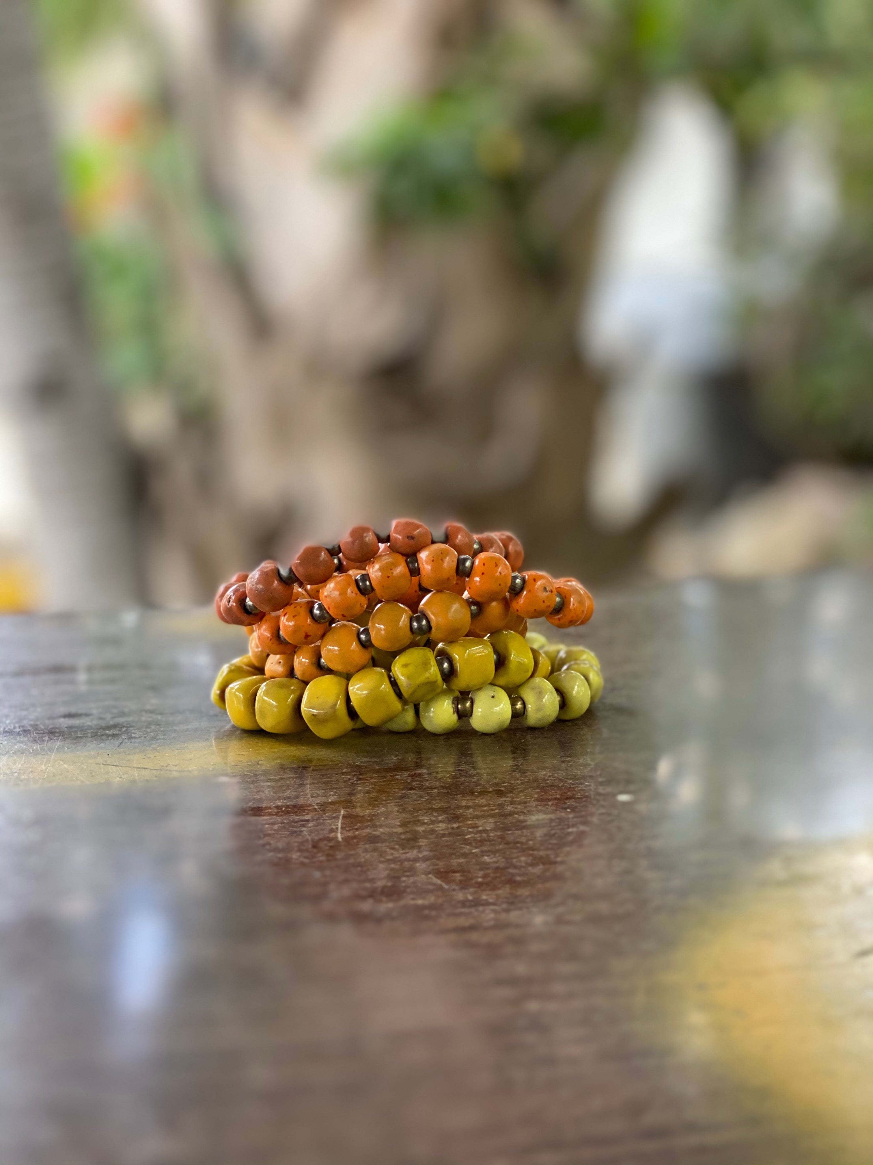 Ceramic bead store bracelet