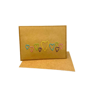 Rosie's Handmade Cards- Hearts