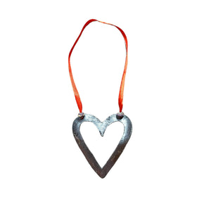 Steel Heart Ornament