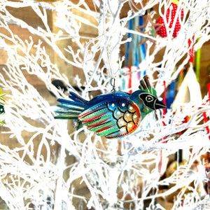 Blue Bird 3-D Ornament