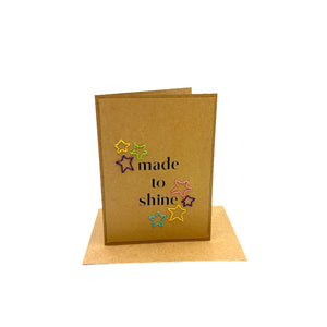 Rosie's Handmade Cards- Made to Shine