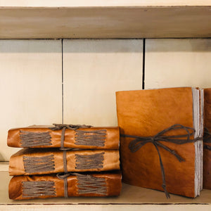 Handmade Journal- Brown Leather