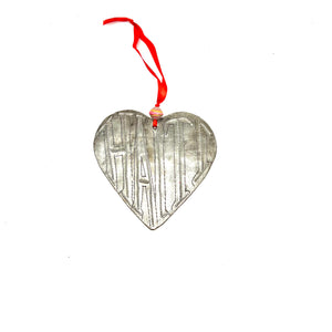 Haiti Heart Ornament