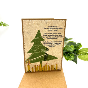 2nd Story Handmade Cards- Charlie Brown Tree