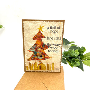2nd Story Handmade Cards- A Thrill of Hope