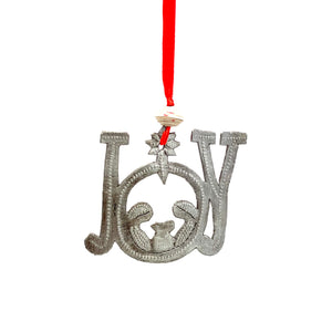 Joy Nativity Ornament
