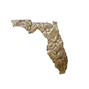 Florida Floral Metal Art
