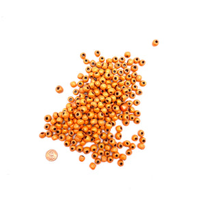 Bulk Beads - Orange Sparks