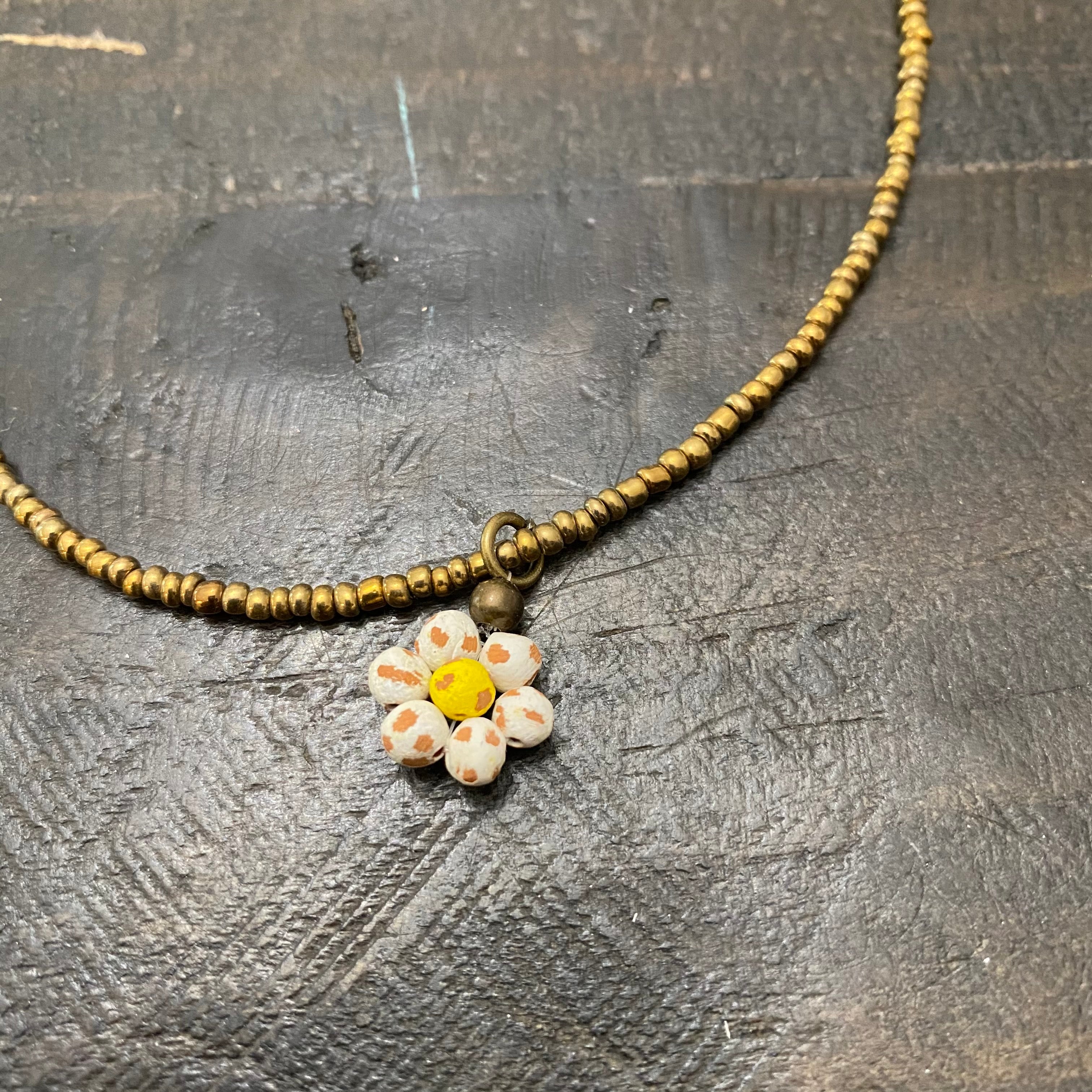 Boho Women Handmade DIY Beaded Flower Choker Necklace Charm Chain Jewelry  Gi~sf | eBay