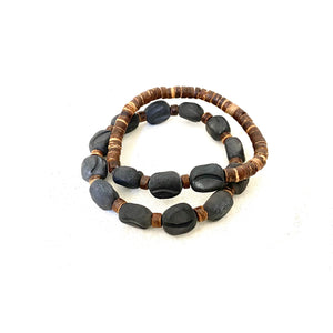 Ceramic Java Bracelet Set