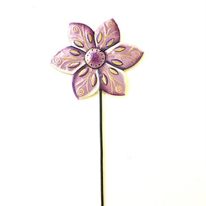 Garden Stake- Light Purple