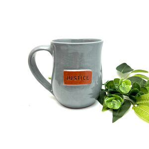 Justice Mug - Grey