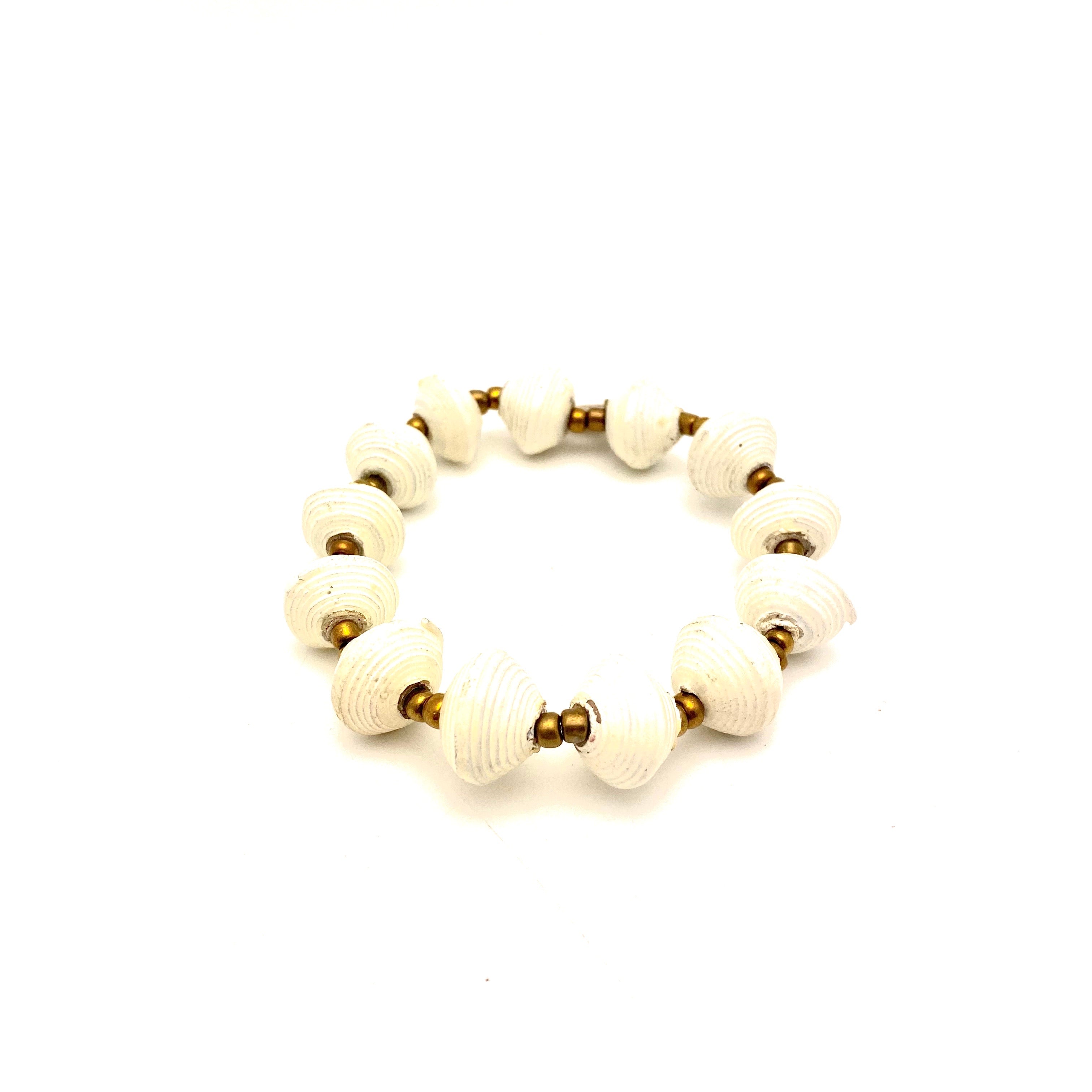 Gold Bracelet For Women, Holly Ivory Gold Bracelet