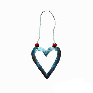 Steel Heart Ornament